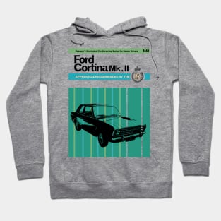 FORD CORTINA MK2 - owners handbook Hoodie